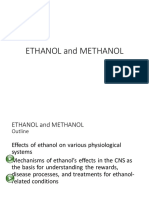 Ethanol and Methanol