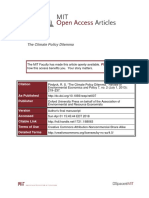 The Climate Policy Dilemma: Citation