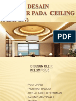 Elemen Desain Interior Pada Ceiling (Plafon)
