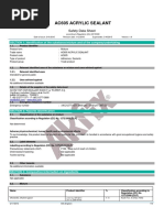Ac605 Acrylic Sealant