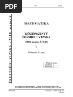 Download Matematika rettsgi Emelt kzp szint feladatsor 2018 by edulinehu SN378676364 doc pdf