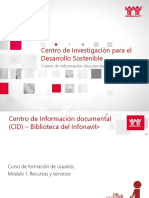 Curso Formación de Usuarios - Biblioteca INFONAVIT