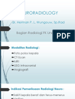 Neuroradiology: Dr. Herman P. L. Wungouw, SP - Rad