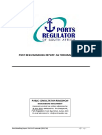 SA Port Benchmarking Report 2015 16