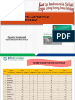 Monitoring Dan Evaluasi Puskesmas Kab. Buru Selatan: Agustu Souhuwat