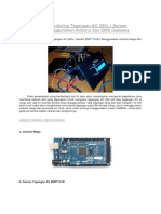 Membuat Alat Monitoring Tegangan AC 220v