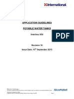 Guidelines Interline850 PotableWaterTanks (1)