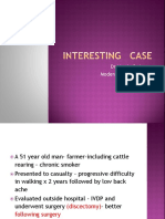 Interesting Case - Brucellosis 