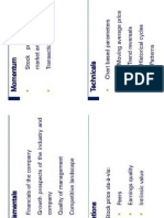 4 Dimensions of Stock Analysis