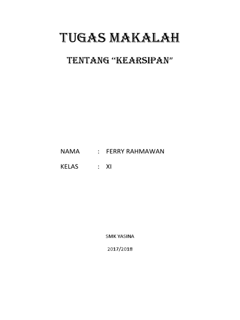  Folder  Yang Mempunyai Besi Penggantung Disebut Coba Sebutkan