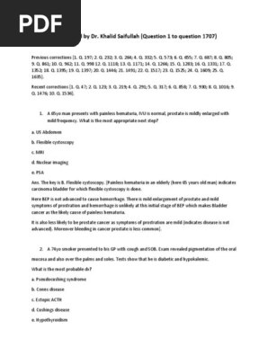 Dr Khalid S Explanation Of 1700 Mcq Pdf Esophagus Hepatitis