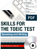 Skills for the TOEIC Test Speaking and Writing