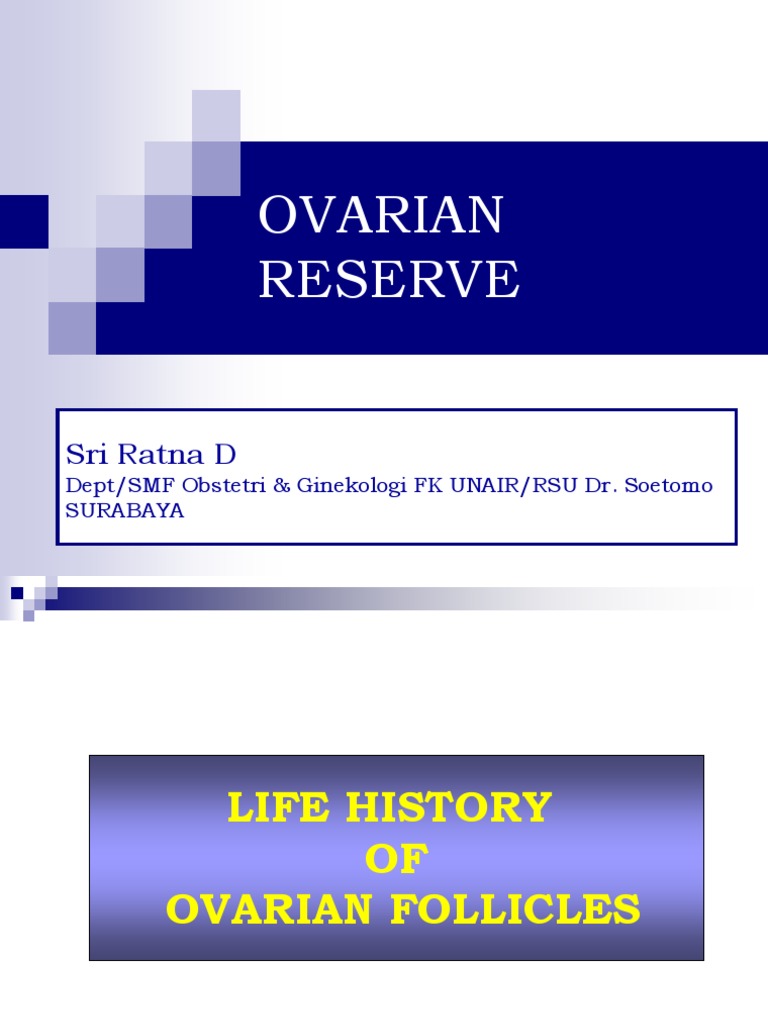 Ovarian Reserve and Aging Effects | PDF | Polycystic Ovary Syndrome | Ovary