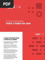 Apostila Enem 2018 O Que Estudar Para a Prova