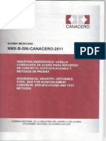 NMX B 506 Canacero 2011