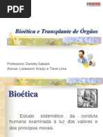 Bioetica e transplante de órgãos.ppt