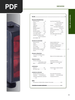 Ra Sensores C En Es Pdf Science Tecnologia General
