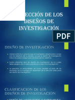 FASE VI - SELECCIÓN DE LOS DISEÑOS DE INVESTIGACIÓN.pptx