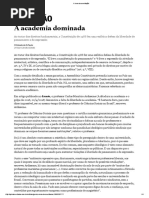 A Hora Da Conciliação