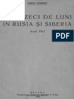 Voicu Nitescu - Douazeci de Luni in Rusia Si Siberia - Anul 1917 - Vol.1 - 1926