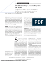 Understanding The Inflammatory Cytokine Response in Pneumonia and Sepsis