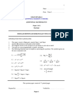 Ujian Setara 2: (Answer & Marking Scheme)