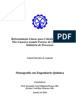 Reformulação Linear para Cálculo de Misturas Não Lineares Usando Fatores de Qualidade Na Indústria de Processos