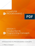 Computer Programming 1