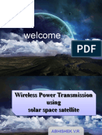 Wireless Power Transmission Using Solar Space Satellite