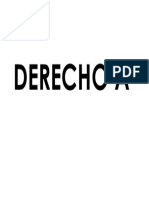 DERECHO A
