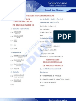 Solucionario Domiciliaria Trigonometría 5 Anual San Marcos