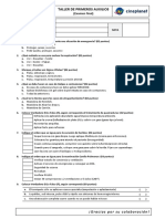 Examen - Primeros Auxilios