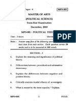 MPS 001 PDF
