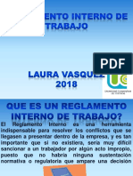 Regalmento Interno de Trabajo Laura Vasquez