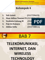 Bab 7 Telekomunikasi 2017 Kel 4