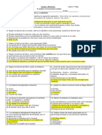 Prueba Del Libro El Caballero de La Armadura Oxidada