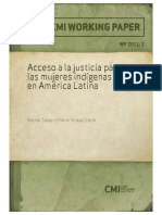 Carátula - Acceso A La Justicia - Mujeres Indígenas CMI WP