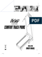 Manual Caminadora Comfort Track Prime