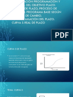 Planificación Programación y Control Del Objetivo Plazo