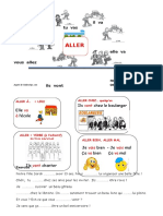 Emplois Du Verbe Aller Feuille Dexercices Fiche Pedagogique 85313