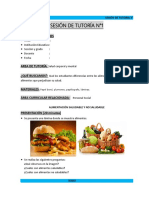 Sesión de Tutoría 3° - Junio