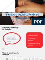 Formas de Contratación de Abogados