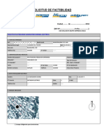 Solicitud de Factibilidad Municipalidad 