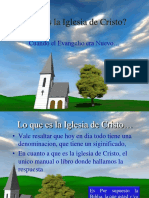 Que Es La Iglesia de Cristo