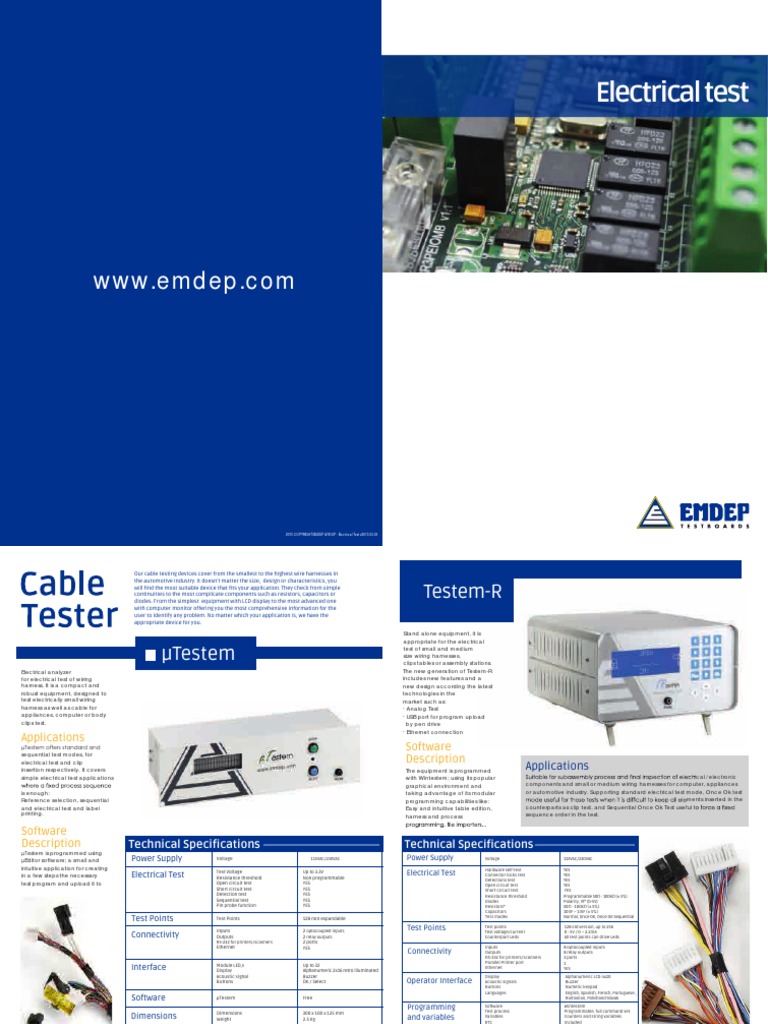 Emdep | PDF | Relay | Computer Program