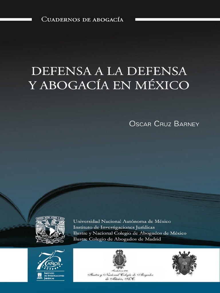 Defensa a la defensa y abogacía