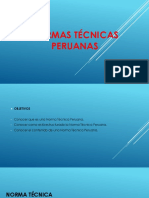 Normas técnicas peruanas