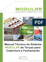 Manual técnico sistema terças cobertura