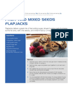 IZ Fruit and Mixed Seeds Flapjack