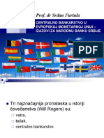 03 Srdjan Furtula - Centralno Bankarstvo U Evropskoj Monetarnoj Uniji - Izazovi Za Narodnu Banku Srbije